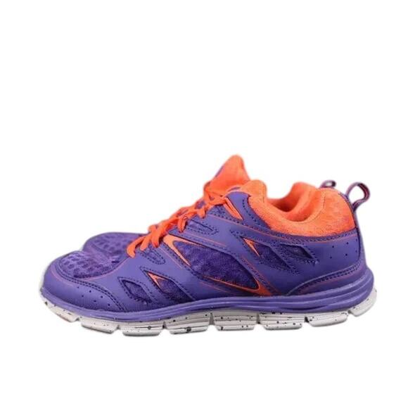 Champion Shoes Womens 6.5 Athletic Trainer Running Comfort Walking Purple Orange - Picture 2 of 13